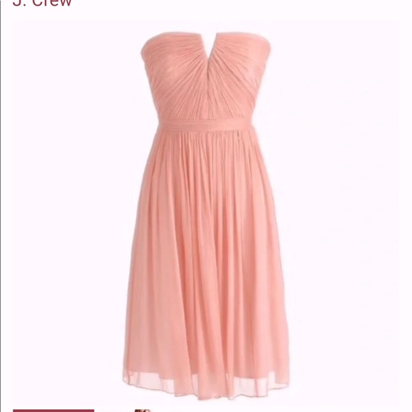J. Crew Dresses J Crew Cocktail Or Bridesmaid Dress Strapless Sz 8